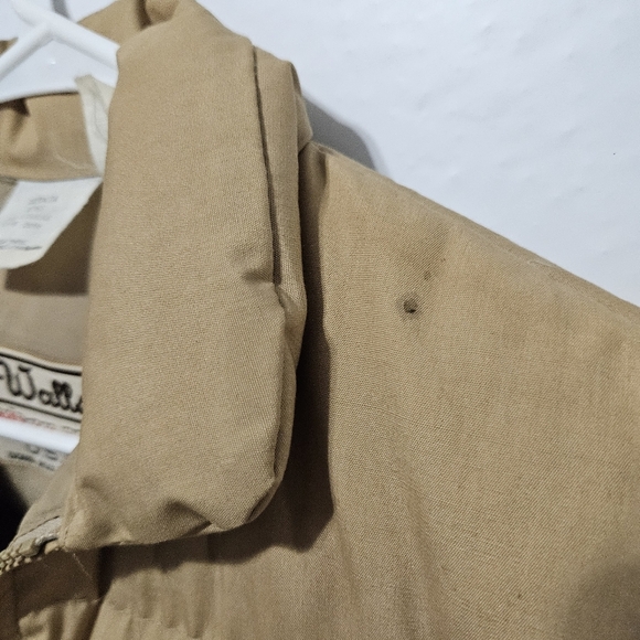 Vintage Walls Blizzard Pruf Down Insulated Beige Puffer Jacket Size Mens 42 Reg - Picture 4 of 8